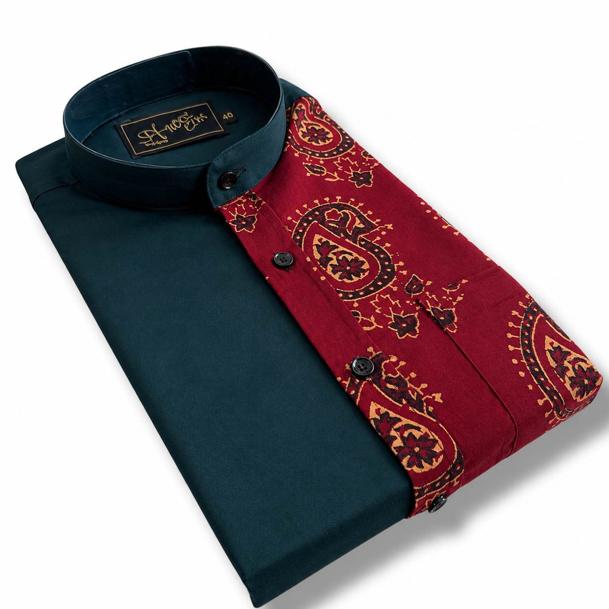 Paisley Printed Shirt Combo | The Pearl Cart