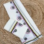 Pulyilakara Lotus Vibe Premium Cotton Set Mundu | The Pearl Cart