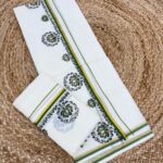 Pulyilakara Lotus Vibe Premium Cotton Set Mundu | The Pearl Cart