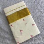 Techipoo Embroidery Cotton Saree | The Pearl Cart