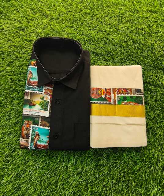 Colored Printed Cotton Shirt | The Pearl Cart