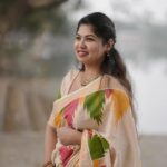 Gopuram Multi Colour Temple Golden Tissue Saree | The Pearl Cart