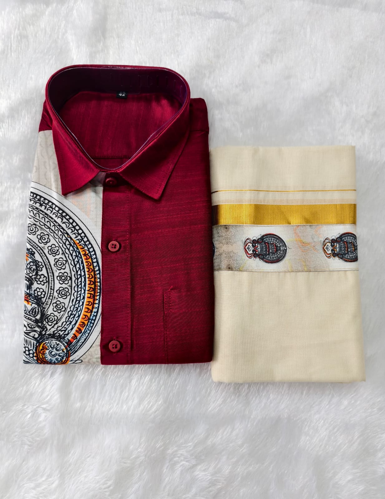 Kathakali One Side Printed Shirt | The Pearl Cart