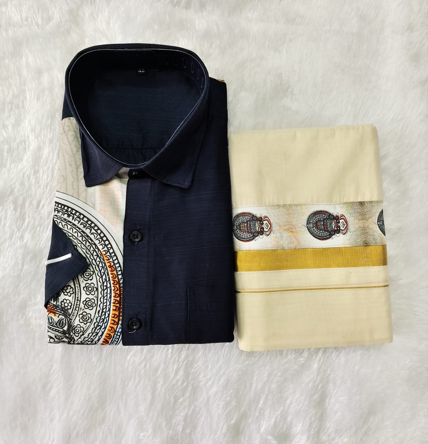 Kathakali One Side Printed Shirt | The Pearl Cart