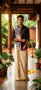 Kathakali One Side Printed Shirt