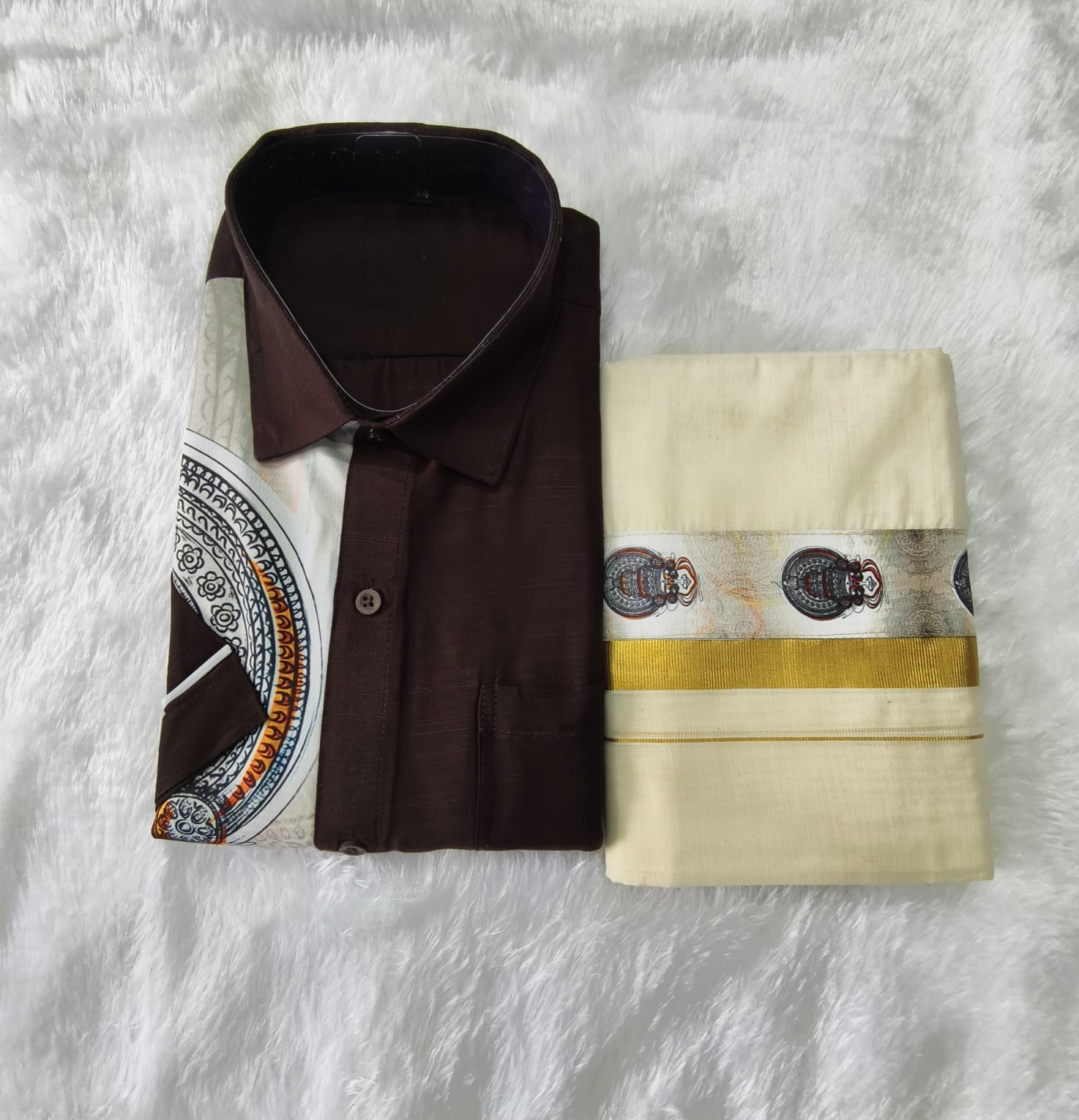 Kathakali One Side Printed Shirt | The Pearl Cart