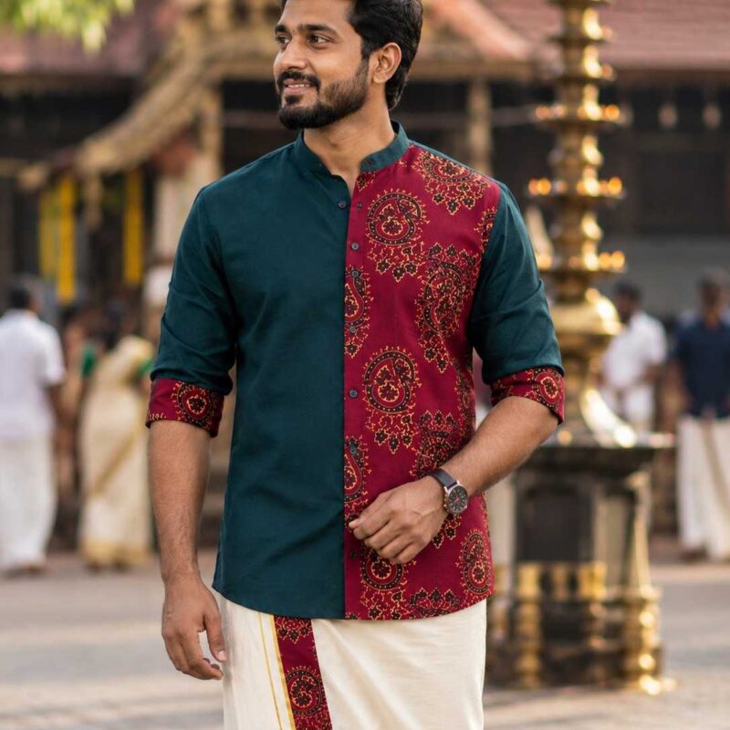 Paisley Printed Shirt Combo | The Pearl Cart