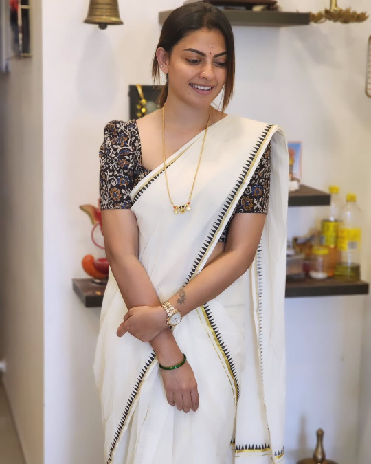 The Pearl Cart | Temple Set Saree